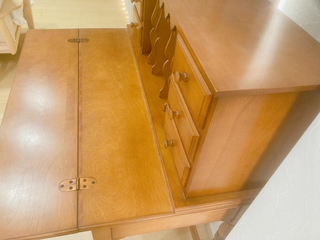 【引き取り限定】横浜クラシック家具 ダニエル / ライティングデスク / 書斎机