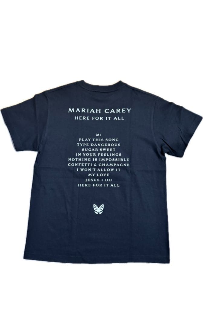 新品】MARIAH CAREY 黒 Tシャツ 2025 M マライアキャリー - メルカリ