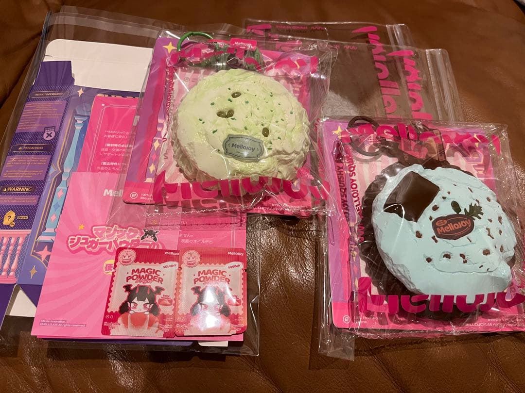 【2個セット】メロジョイ カップケーキか？ 抹茶 チョコミント パウダー付