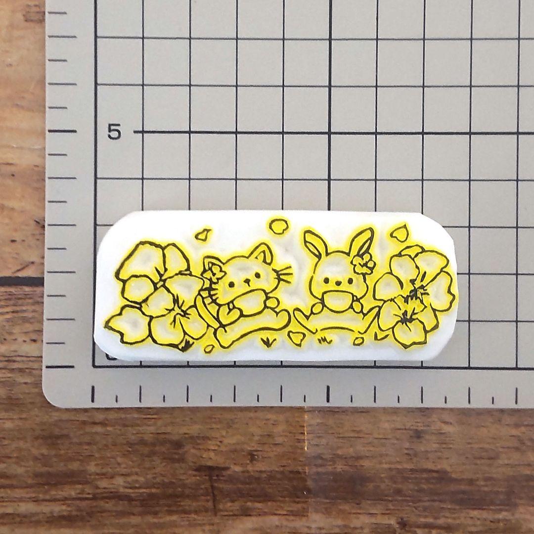 消しゴムはんこNo.410 ティータイム