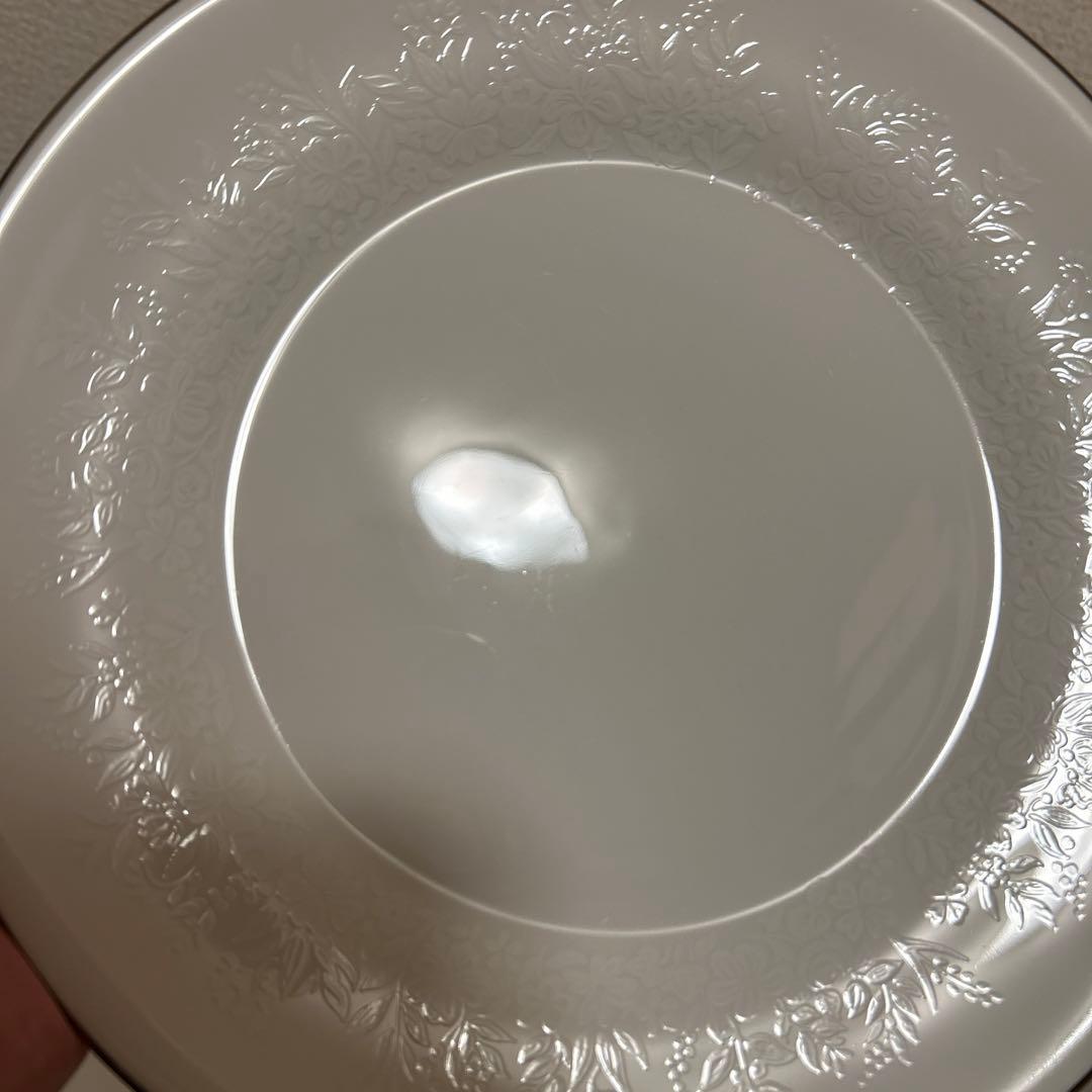 ウェッジウッド　シルバーアーミン　デザートプレート　20.5cm