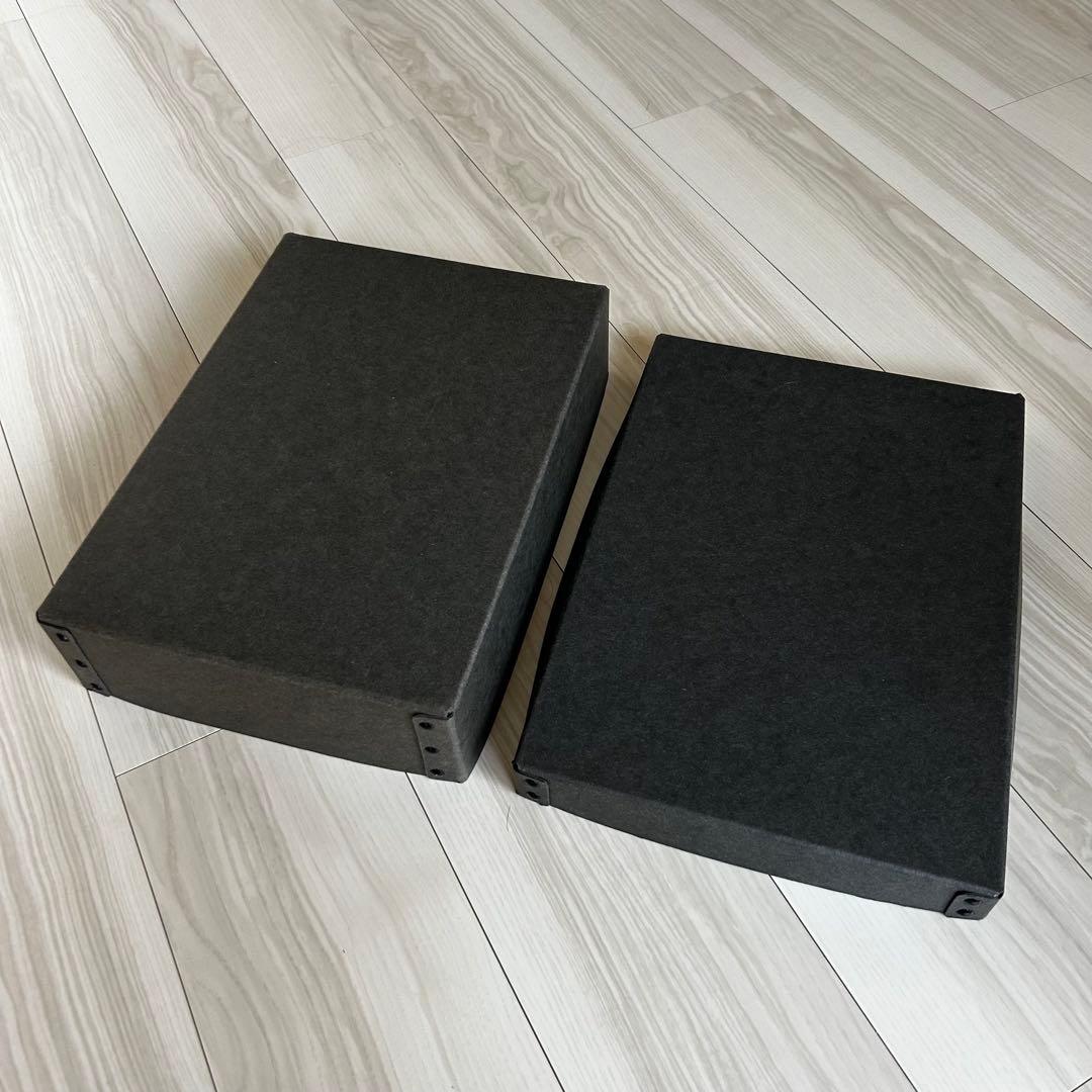 無印良品　硬質パルプボックス　4個セット