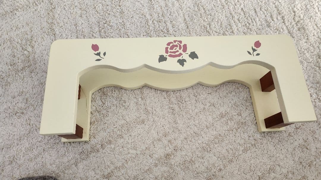 many マニーローズ　スリッパラック　木製　元箱有り