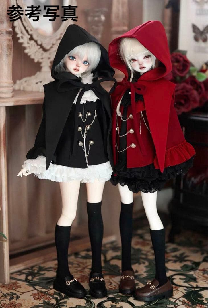 ディーラー様製 4分サイズ お洋服 黒色 海外BJD MDD MSDなど - メルカリ