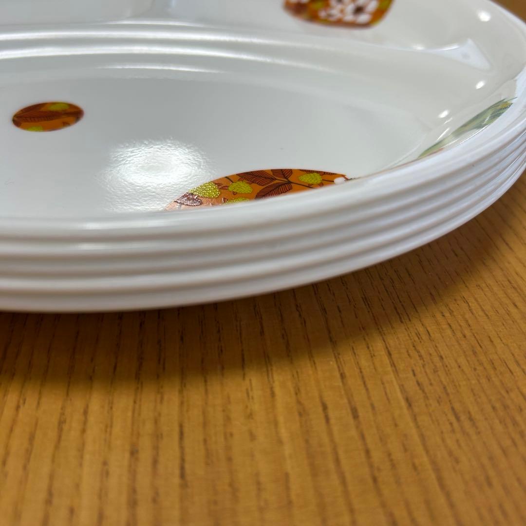 コレール　ボンボンフレール　ランチ皿（大）　５枚セット