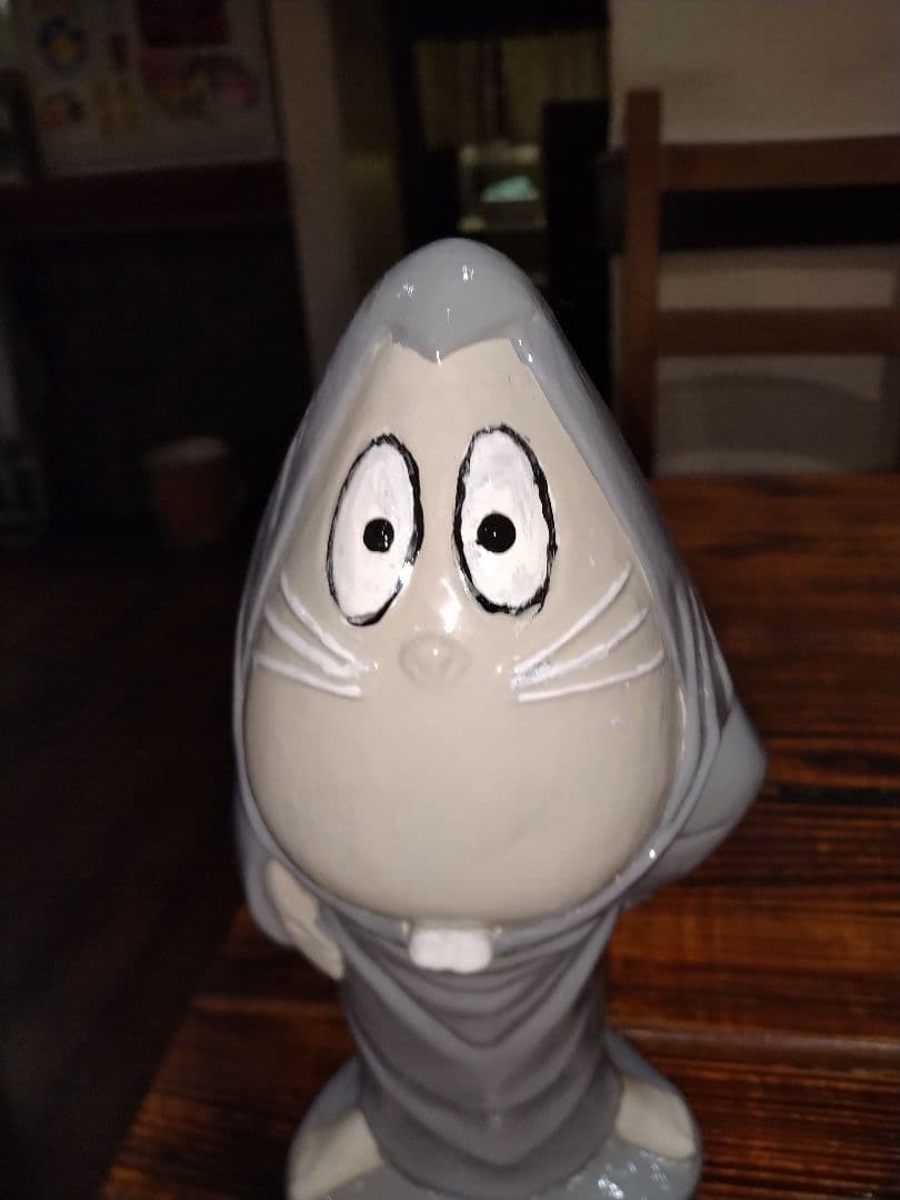 ピカチュウの石像オブジェ！おまけが付きました〜ねずみ男の一輪挿しです。