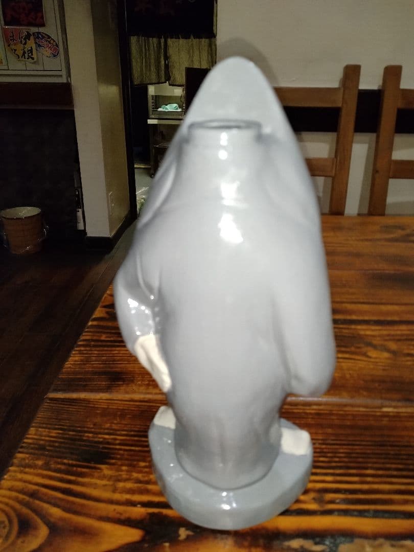 ピカチュウの石像オブジェ！おまけが付きました〜ねずみ男の一輪挿しです。