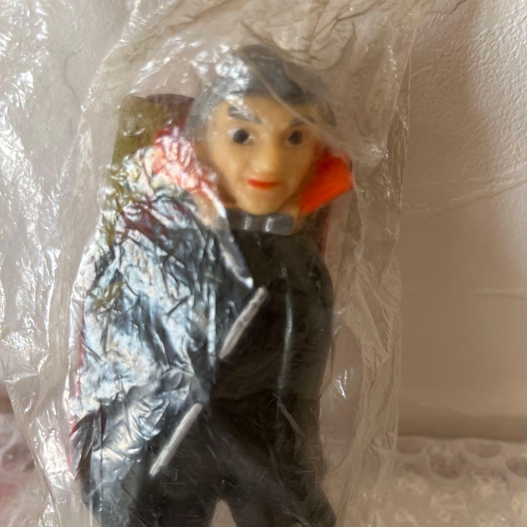 ️激レア・デッドストック 仮面ライダー 死神博士 ミニソフビ ポピー