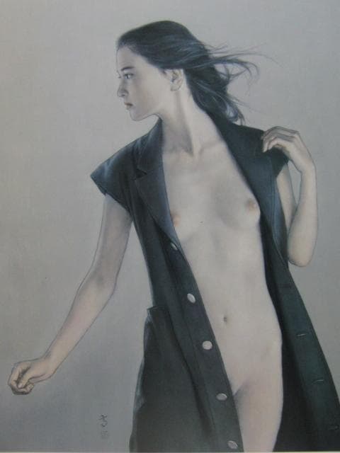 高塚省吾、風、厳選、希少画集画、新品高級額 額装付