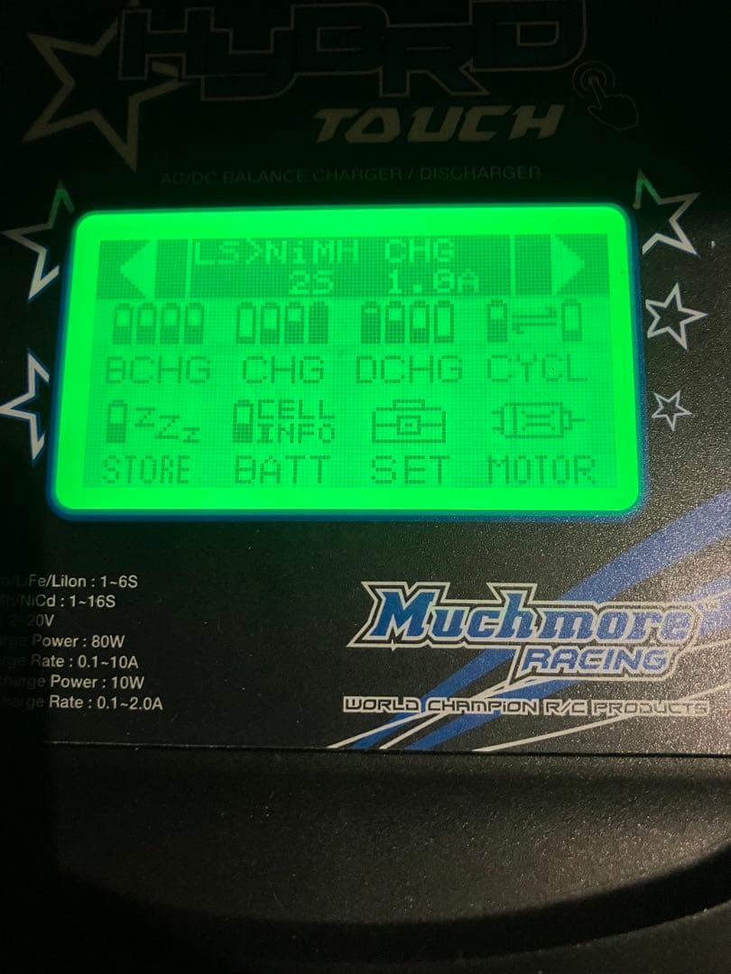 マッチモア Muchmore ハイブリッドタッチ ミニ四駆 モーター慣らし