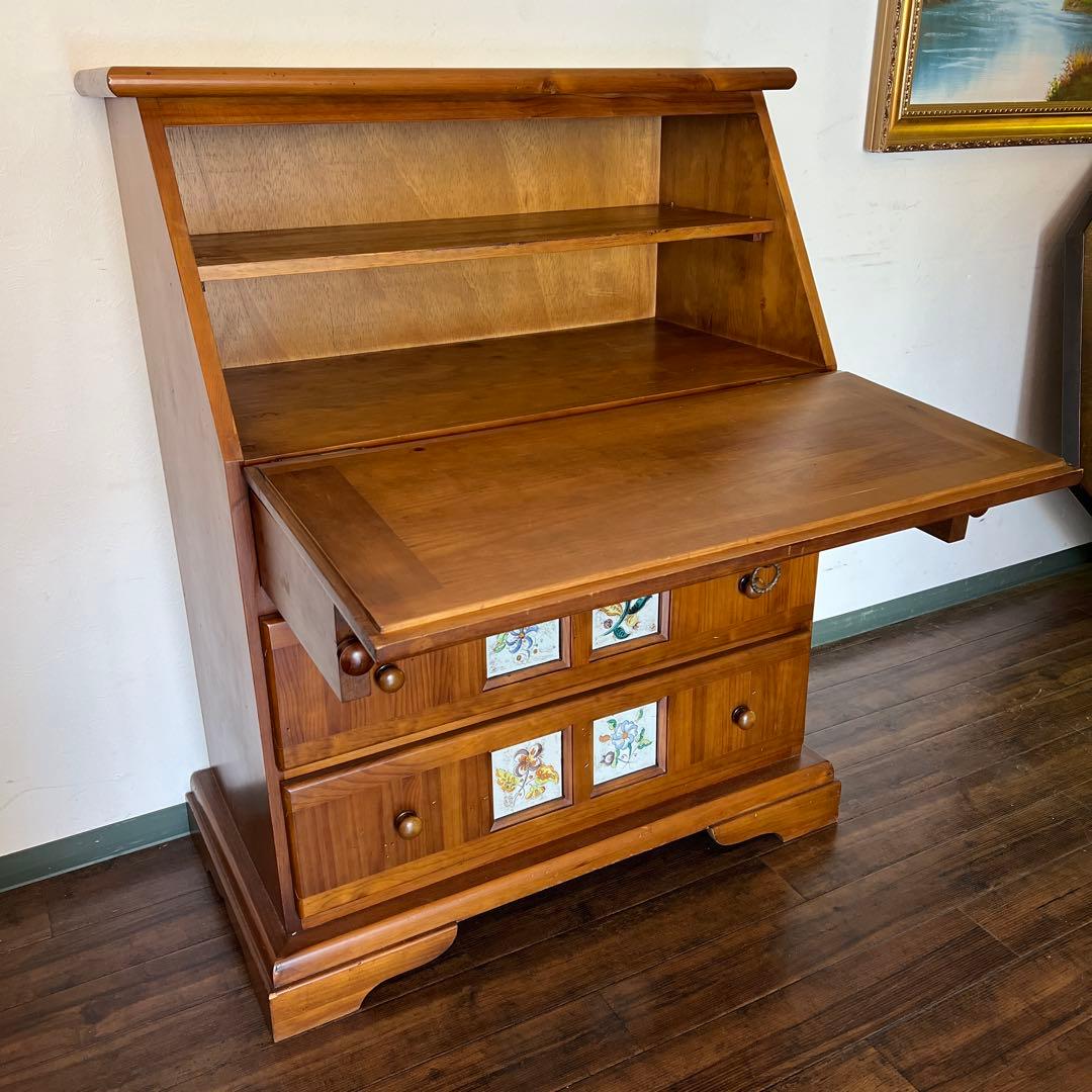 k191r124 スペインタイル カントリーなライティングビューロー バレンシア