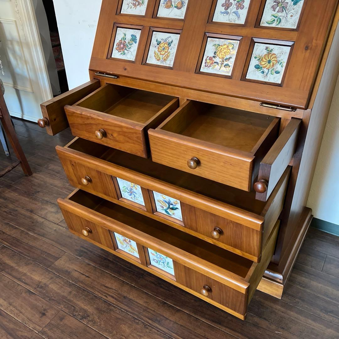 k191r124 スペインタイル カントリーなライティングビューロー バレンシア