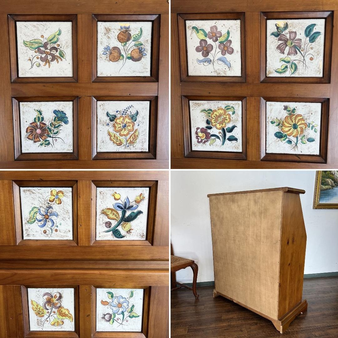 k191r124 スペインタイル カントリーなライティングビューロー バレンシア