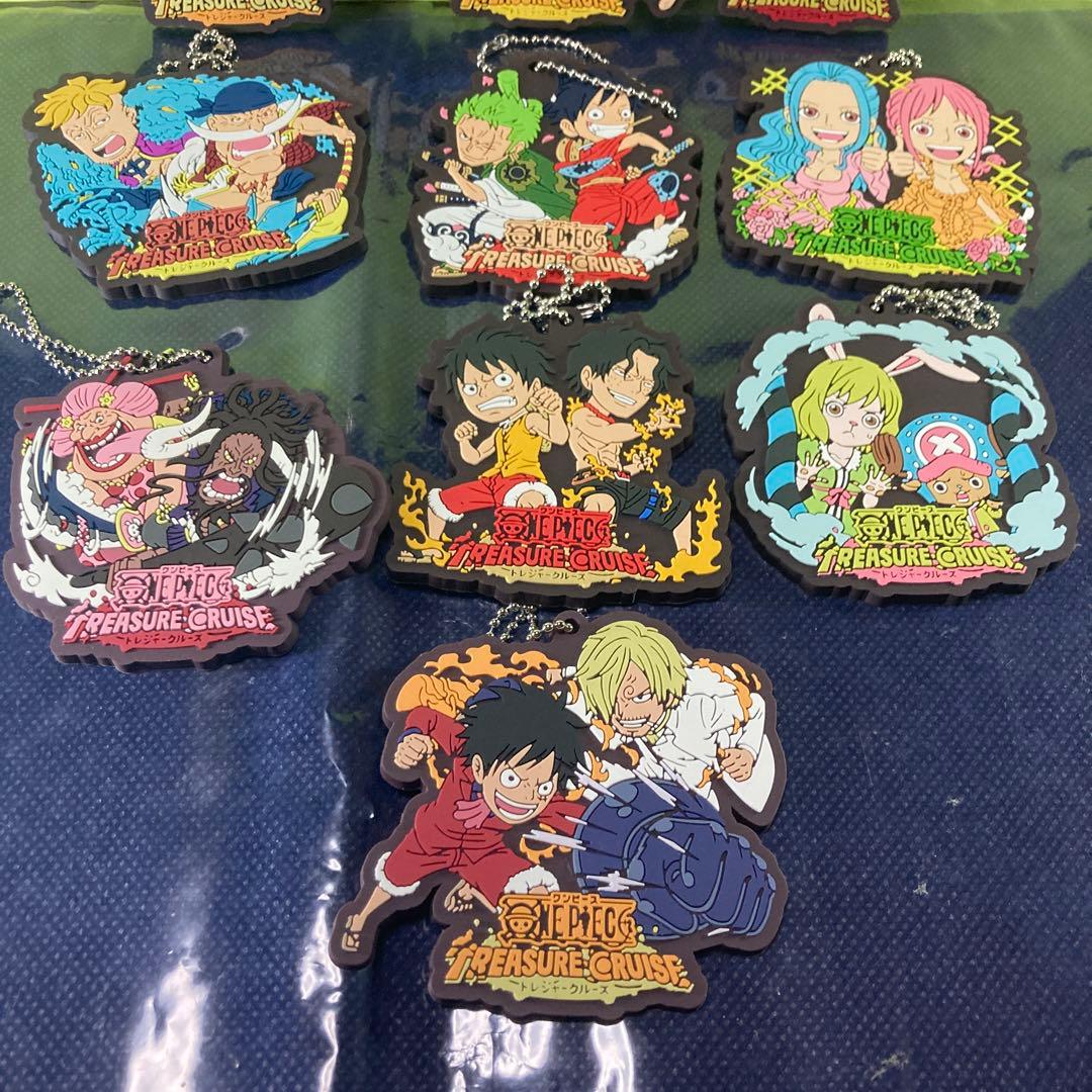 ONE PIECE ラバーキーホルダー マスコット 10種セット 一番くじ - メルカリ