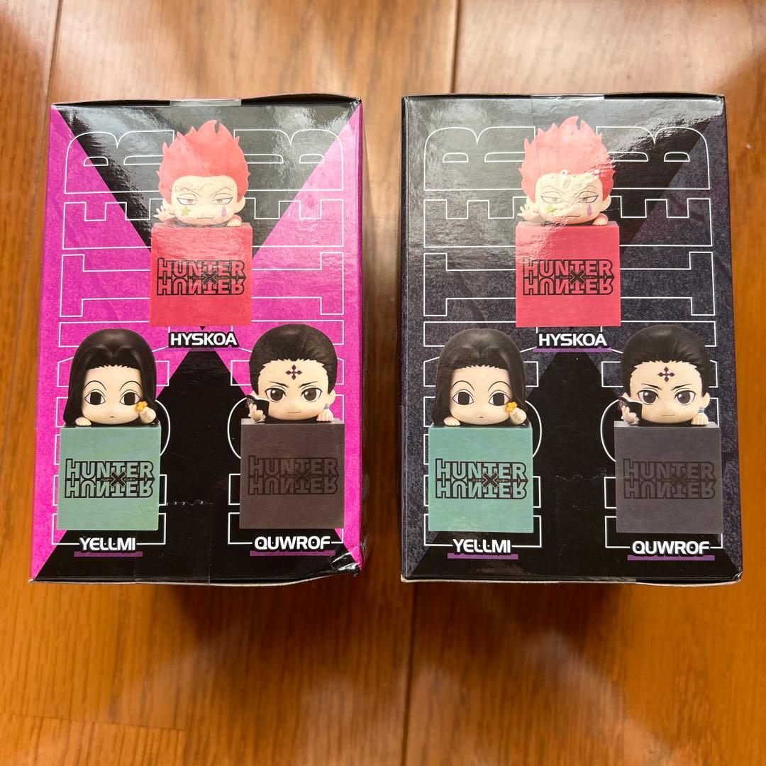 HUNTER × HUNTER ひっかけフィギュア ヒソカ クロロ - メルカリ