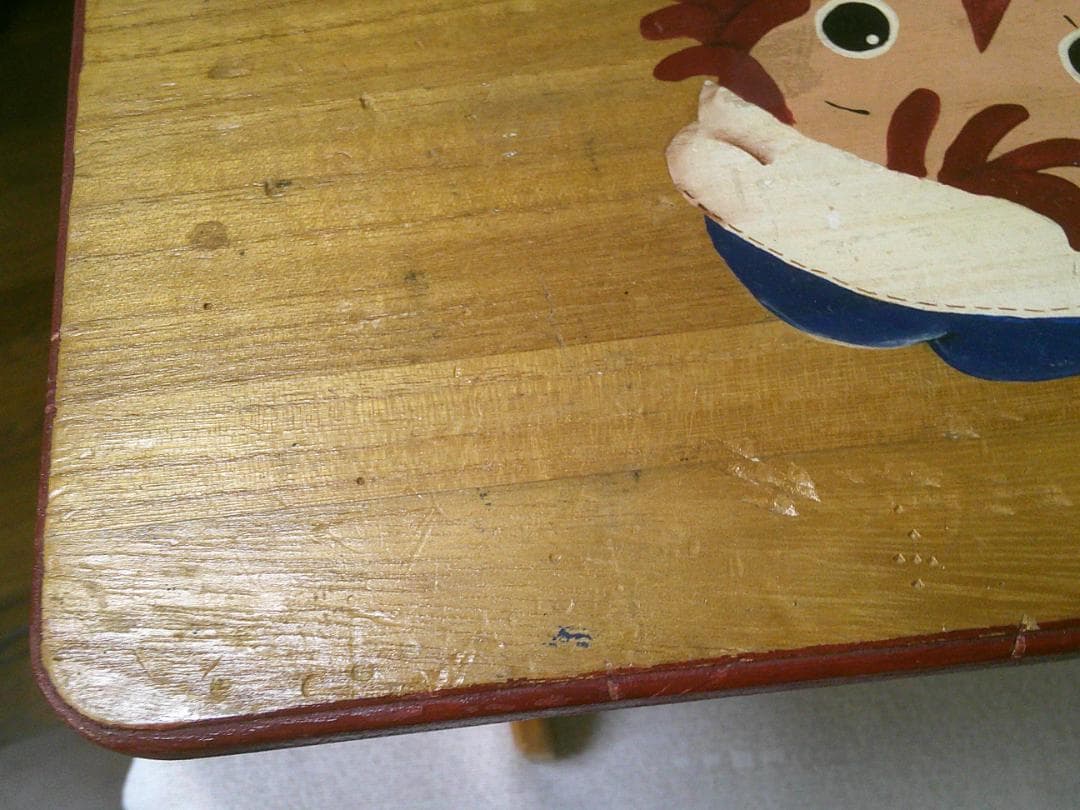 アンティーク 木製 アン＆アンディ 【机&椅子 セット】 カントリー 可愛い