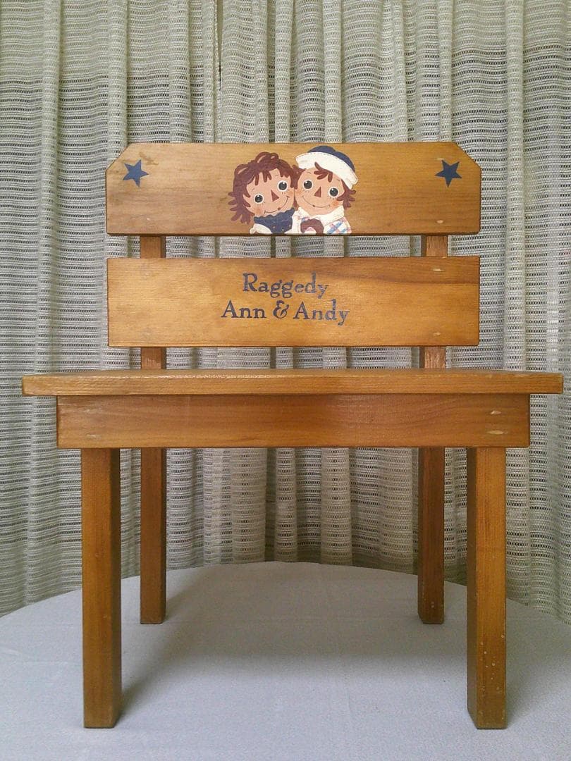 アンティーク 木製 アン＆アンディ 【机&椅子 セット】 カントリー 可愛い