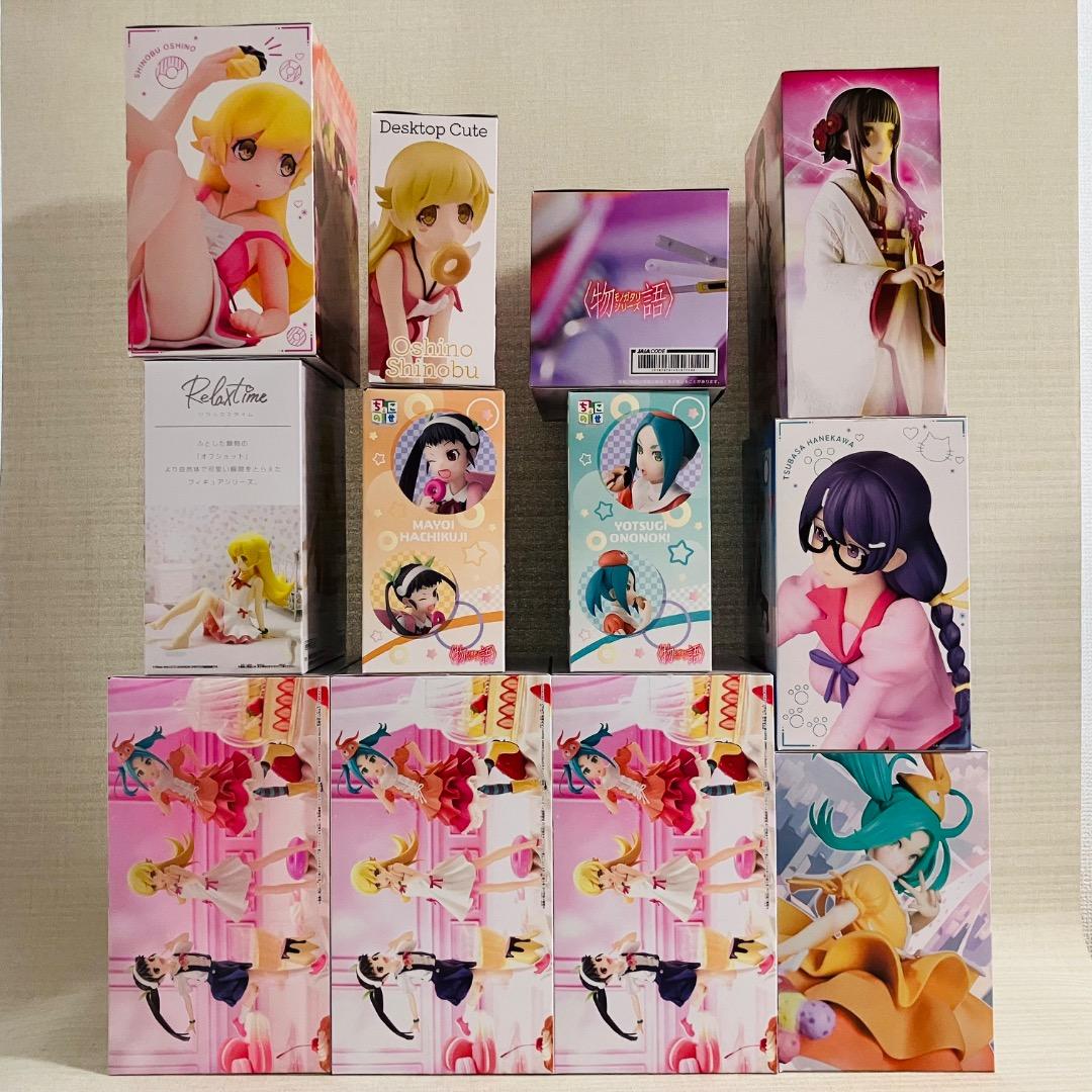 〈物語〉シリーズ　プライズフィギュア　12点セット