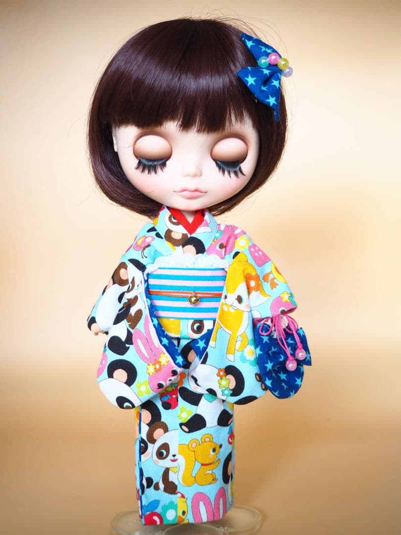 ブライスサイズの着物 ブライスアウトフィット - メルカリ