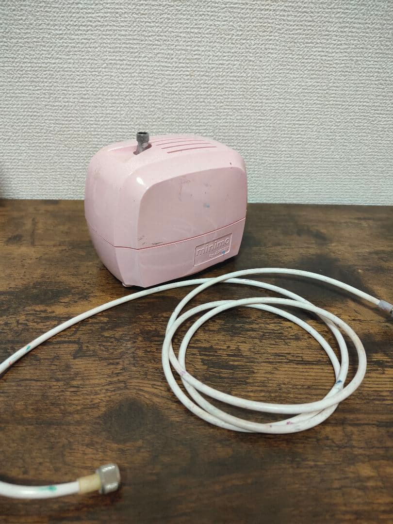 ジャンク品エアジェル エアブラシ エアガン 4本＋コンプレッサー＆おまけ多数