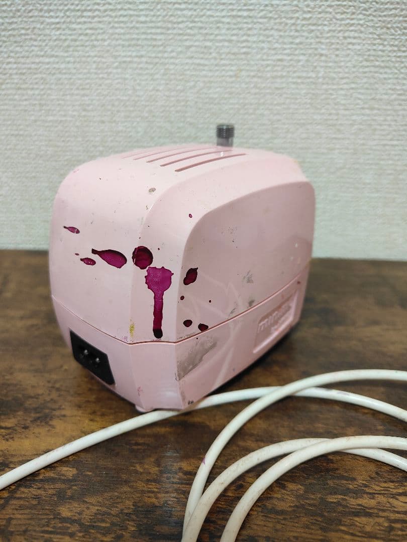 ジャンク品エアジェル エアブラシ エアガン 4本＋コンプレッサー＆おまけ多数