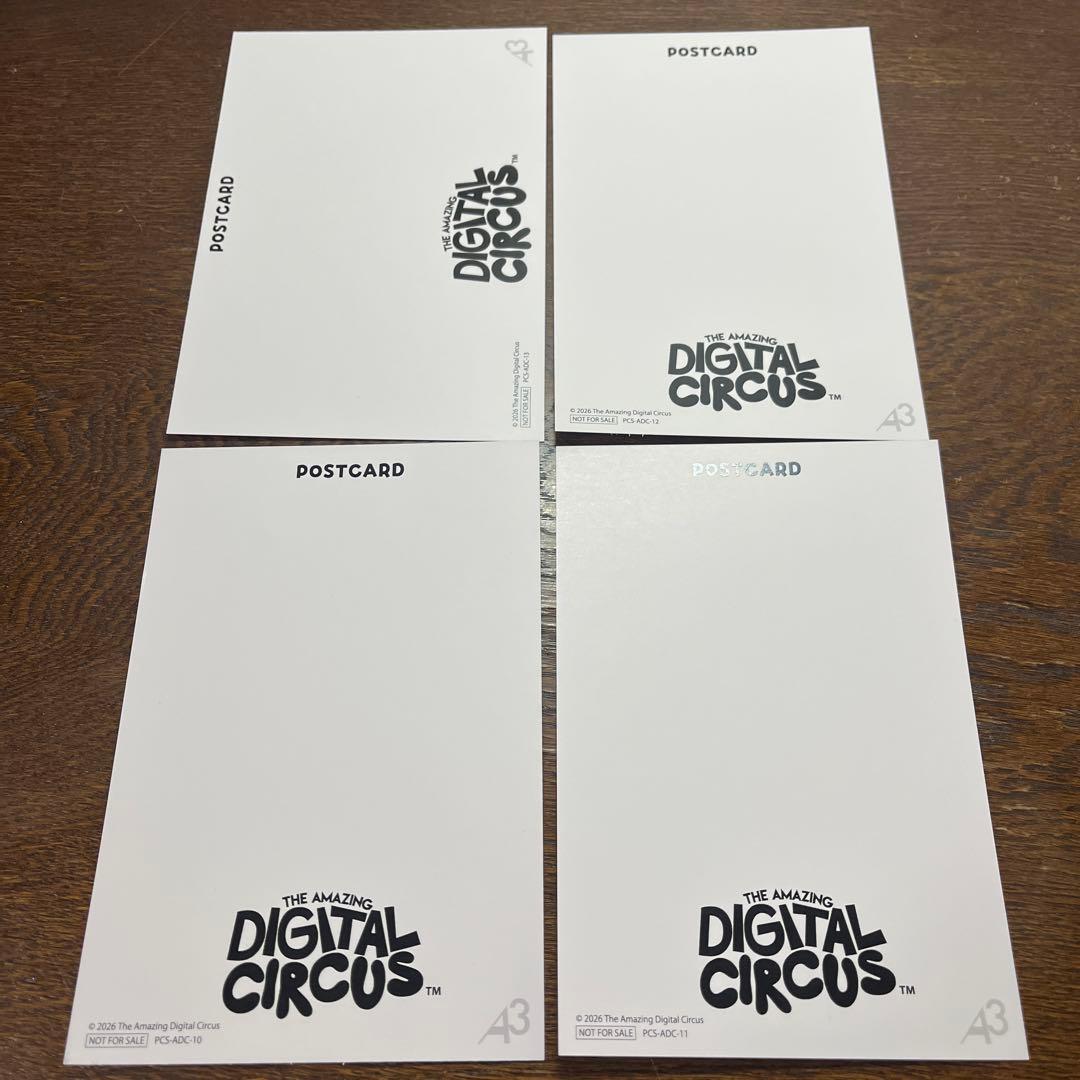 アメイジングデジタルサーカス アクリルキーホルダー 特典