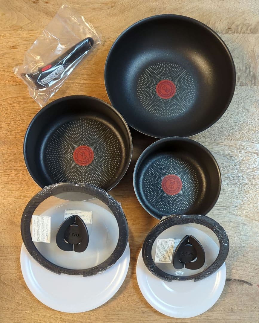 【未使用・フライパン無し】ティファール インジニオ・ネオ 8点セット ガス火専用