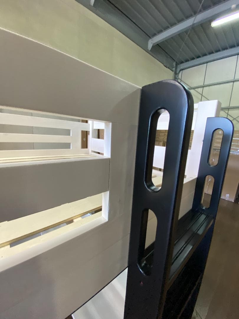 【全国送料無料】ロフトベッドイーニーミドルタイプ　WHｘDK　アウトレット