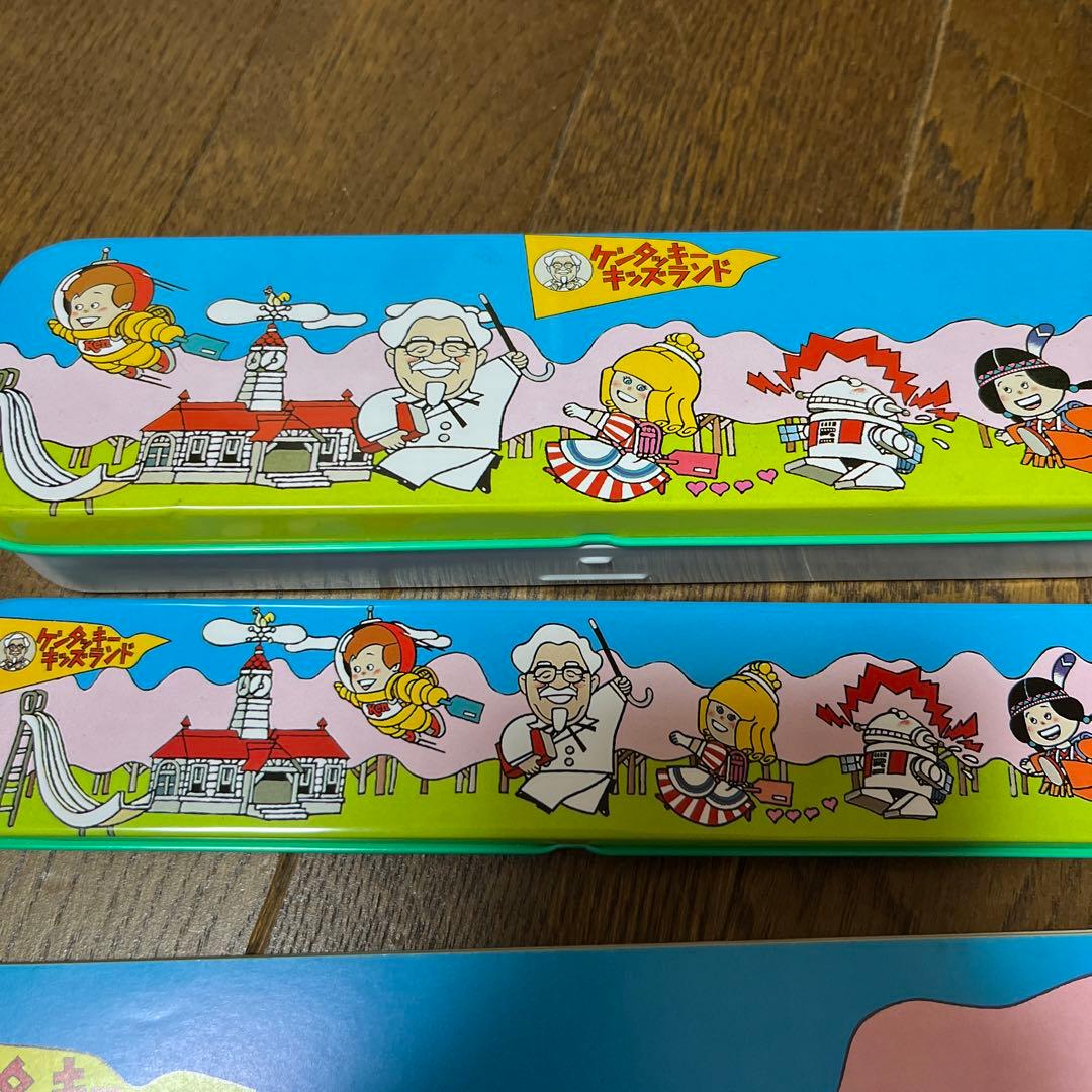 非売品　未使用　昭和レトロ　ケンタッキー　ノベルティ　コップ　袋　お子様セット箱