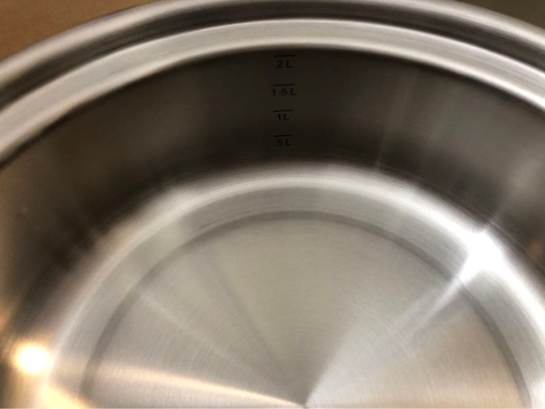 未使用　レインボークッカープレミアム　21cm 浅鍋　両手鍋