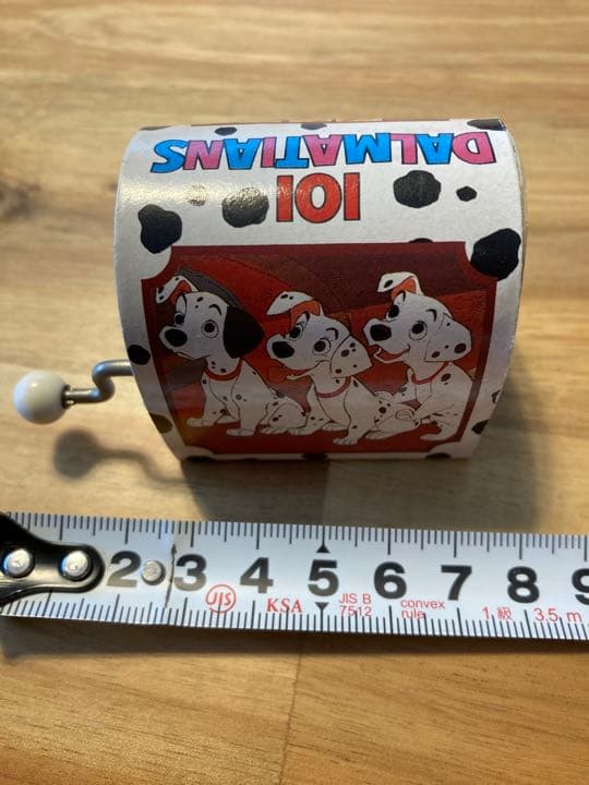 ディズニー　オルゴール　101匹わんちゃん　ディズニーランド　クルエラ