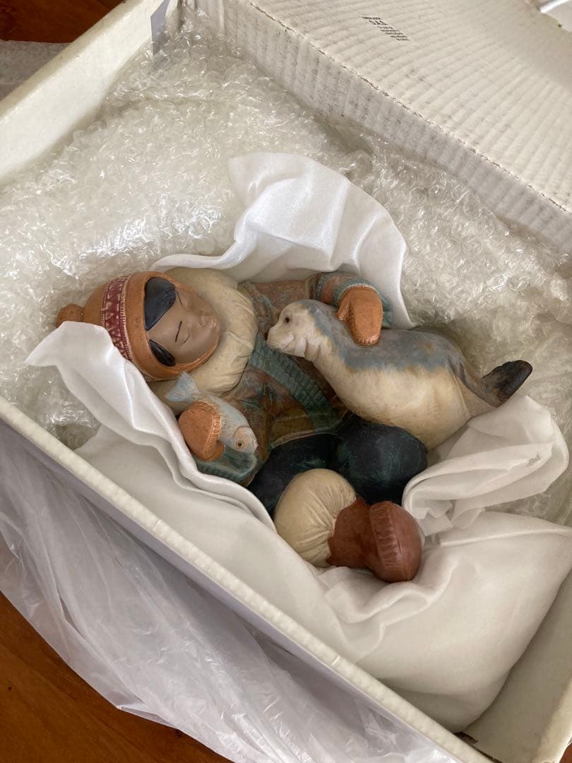 リヤドロ（グレス） エスキモーのおともだち　未使用品