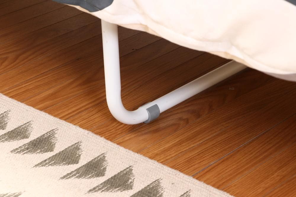 《新品・送料無料》宮付　シングルベッド　タンテ　アイボリー