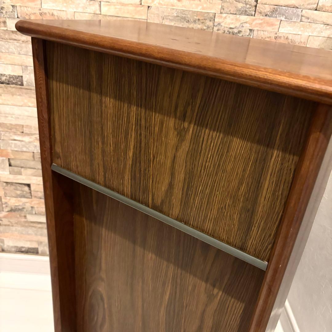 カリモク家具 コロニアル 電話台 マガジンラック サイドテーブル　コロニアル