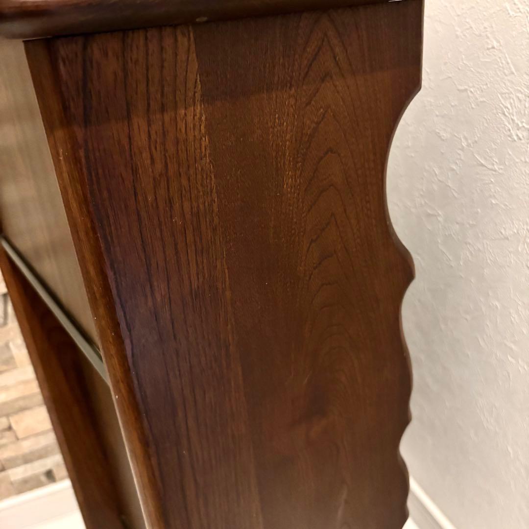 カリモク家具 コロニアル 電話台 マガジンラック サイドテーブル　コロニアル