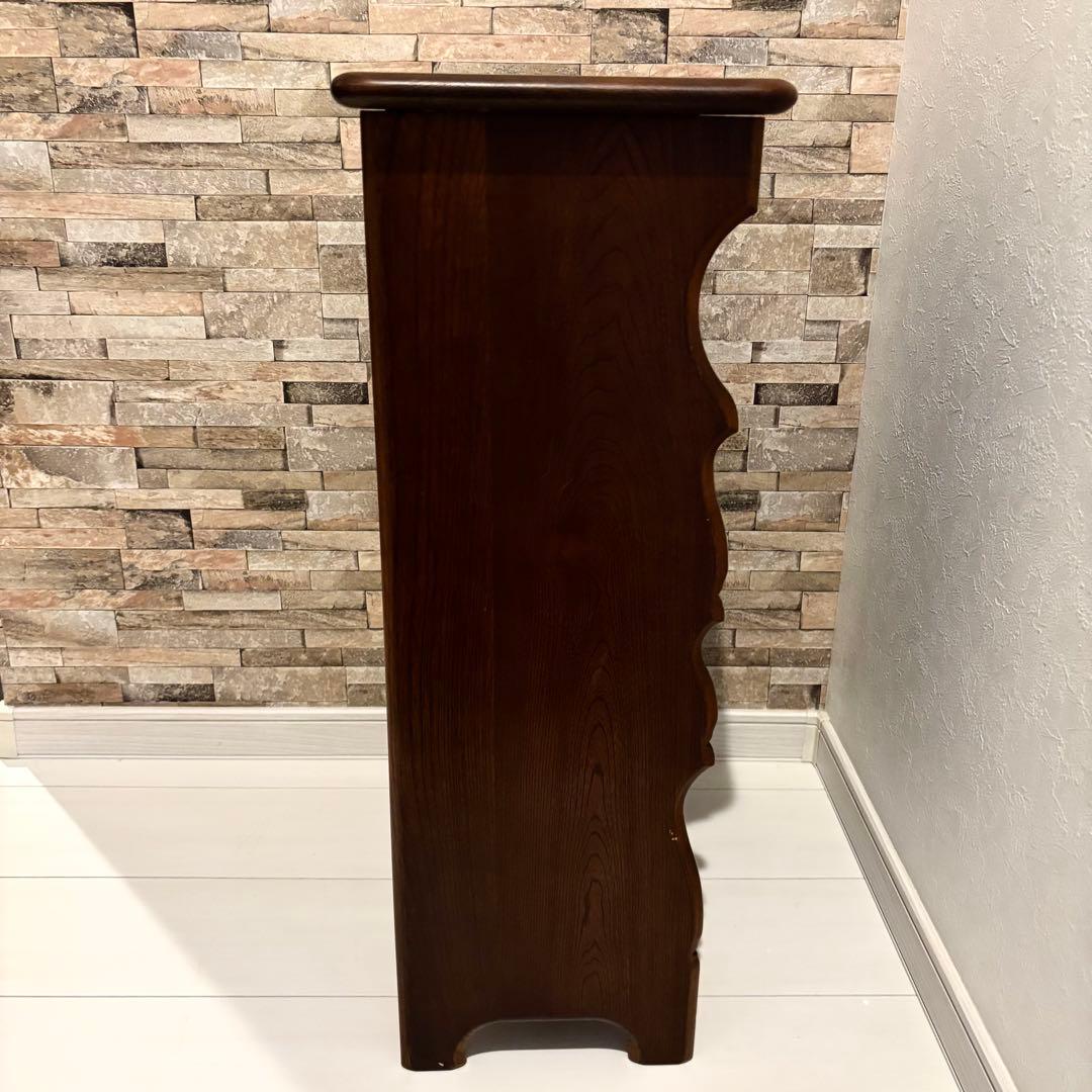 カリモク家具 コロニアル 電話台 マガジンラック サイドテーブル　コロニアル