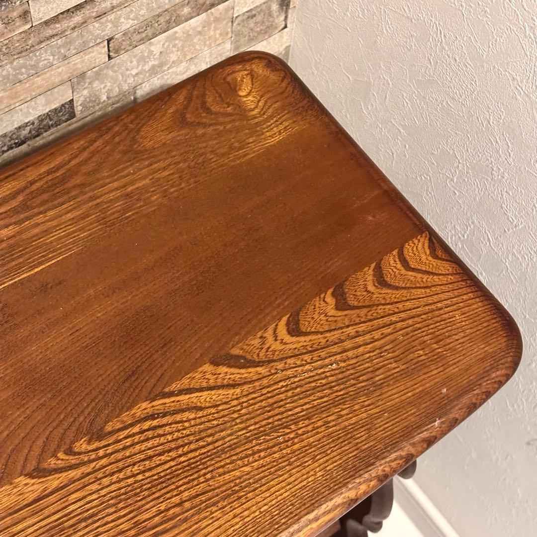 カリモク家具 コロニアル 電話台 マガジンラック サイドテーブル　コロニアル