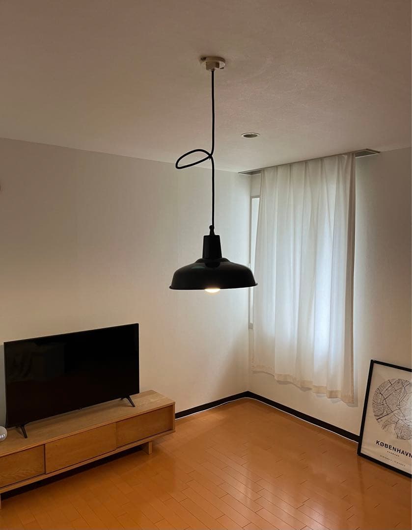 ドイツ製　ヴィンテージ　金属製ペンダントライト vintage