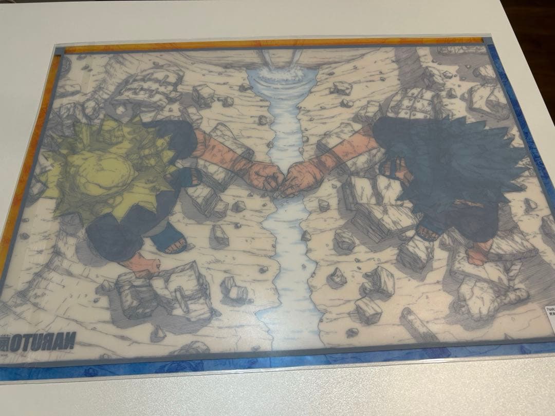 NARUTO展 クリアポスター 終末の谷 - メルカリ