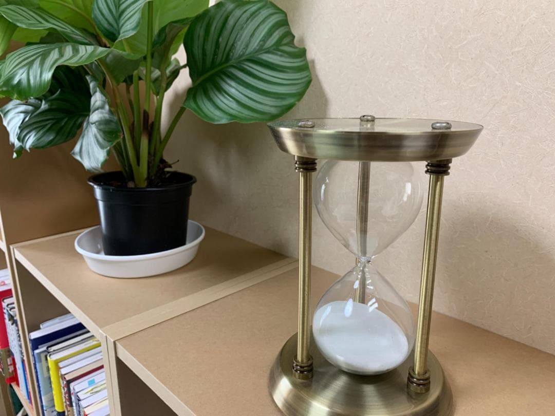 ブロンズ エレガントなデザイン 砂時計 アンティーク風