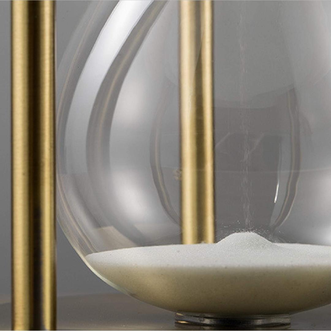 ブロンズ エレガントなデザイン 砂時計 アンティーク風