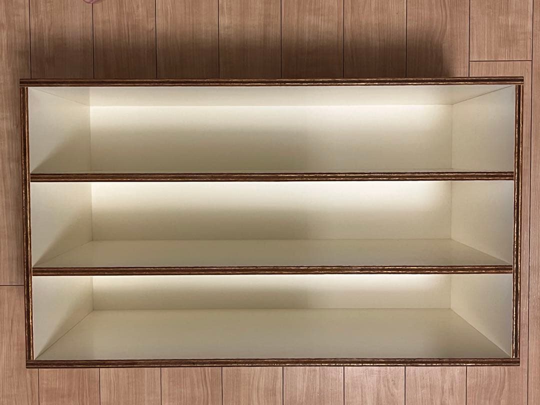 D&DEPARTMENT LAUAN SHELVES 引出し3段（ホワイト）