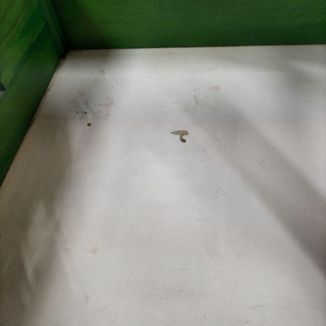 アンティーク　KOIZUMI 木製 2段式キッチンワゴン キャスター付き