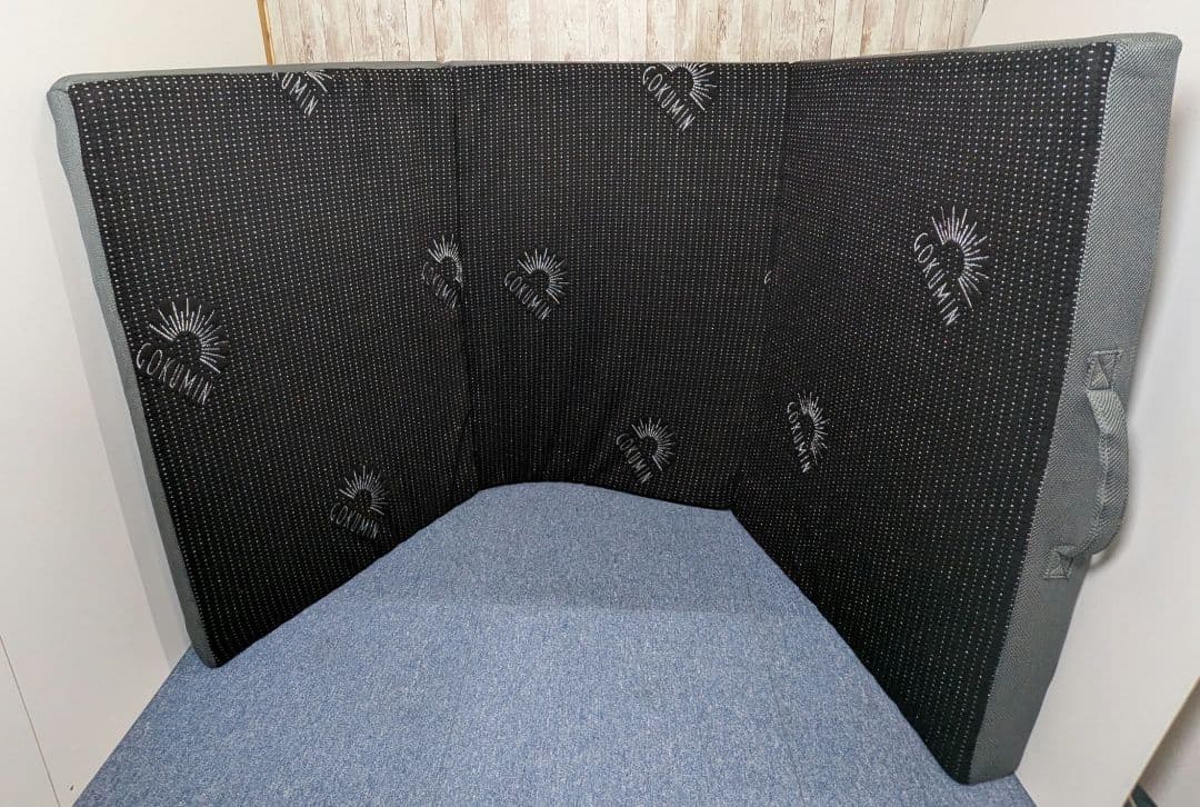 GOKUMIN ゴクミン 三つ折り ベッドマット 厚さ10cm シングル