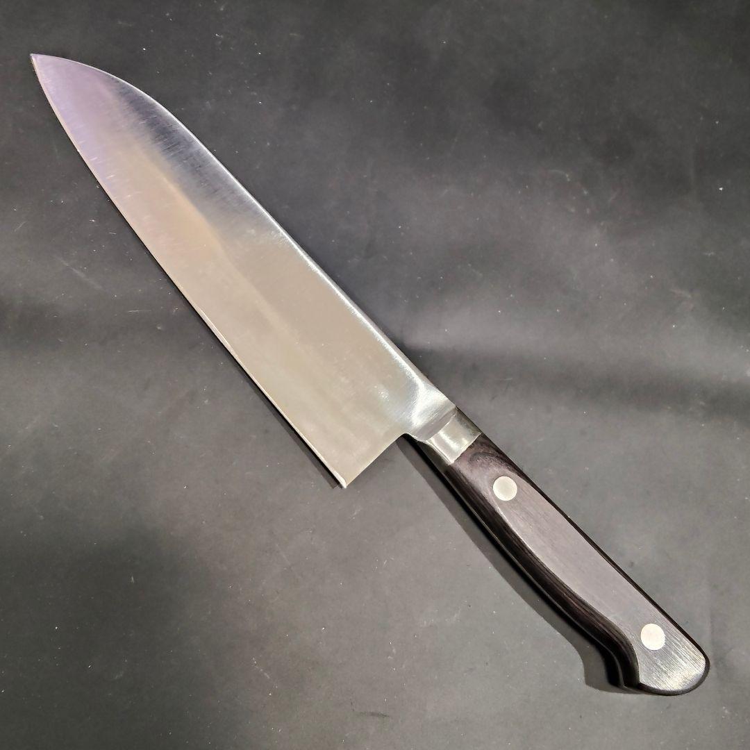 有次 超合金鋼 ハガネ 牛刀 包丁 築地 研ぎ済み