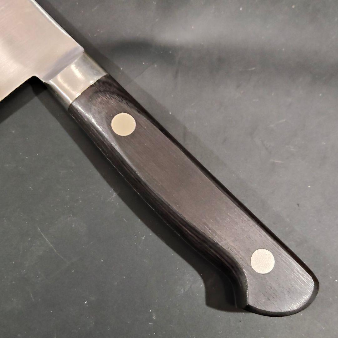 有次 超合金鋼 ハガネ 牛刀 包丁 築地 研ぎ済み