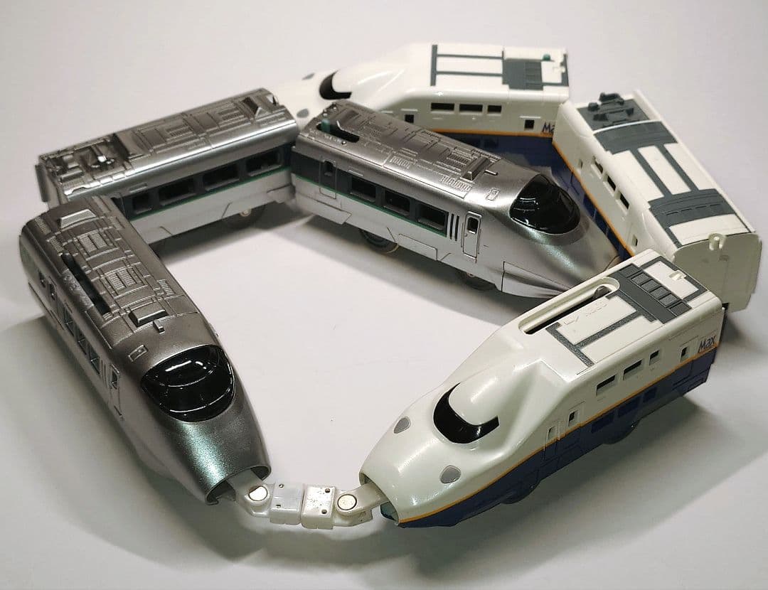 プラレール E4系 Maxやまびこ 400系 つばさ 連結セット - メルカリ