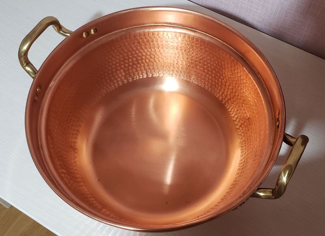 銅鍋 両手鍋 33㎝ SW 銅