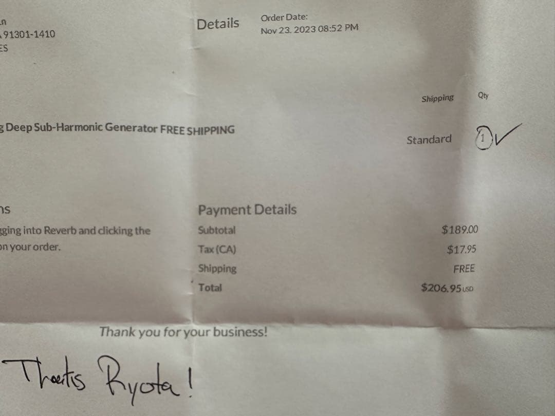 希少：日本未販売】 OPFXS オクターバー DIG DEEP - メルカリ