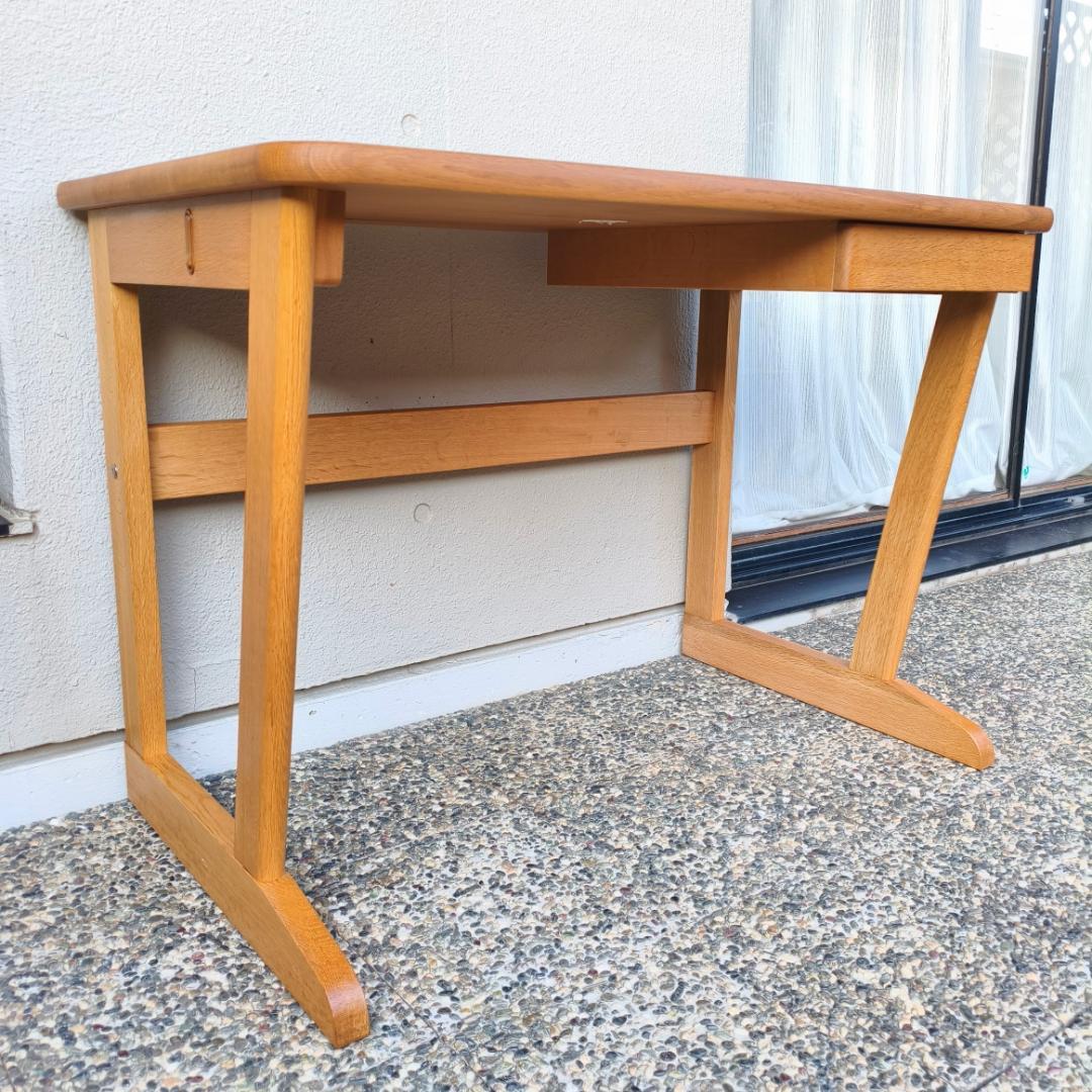 飛騨産業 NH310 デスク 作業机 天然木無垢材 キツツキ 高級家具